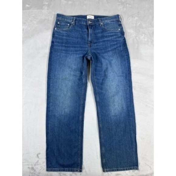 Everlane Denim - Everlane Straight Leg Jeans Women 28R Blue Excellent Organic‎ Cotton